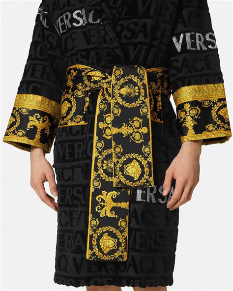 versace shower robe|versace bathrobe cheap.